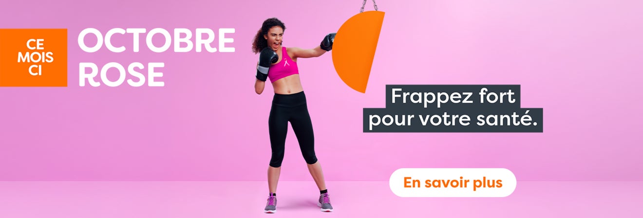 Octobre Rose : frappez fort pour votre santé !
